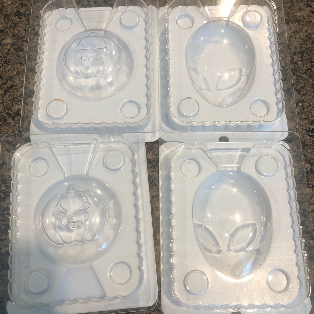 Set of 5 Halloween candy/soap molds